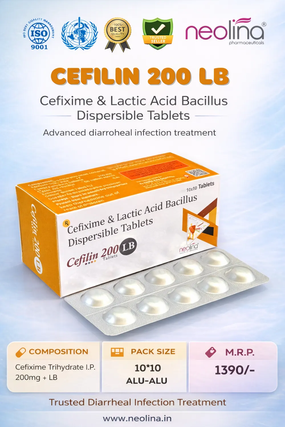 CEFILIN 200 LB pack