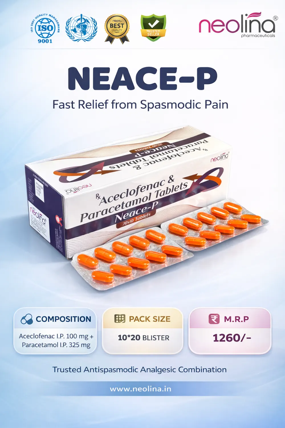 NEACE P ™ pack