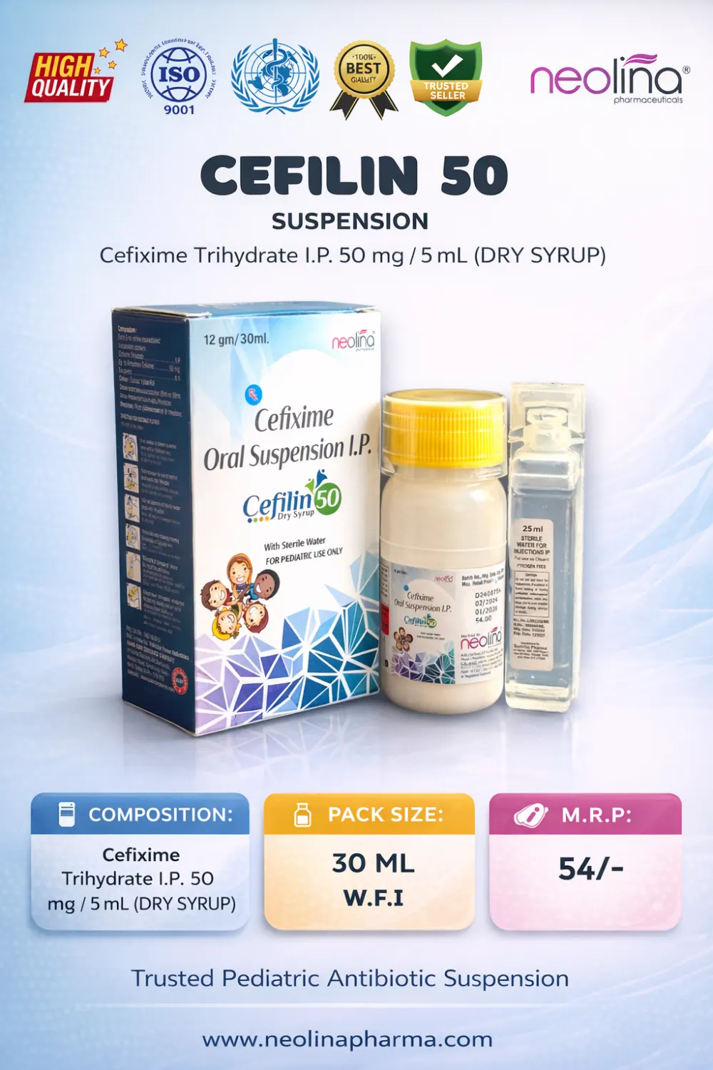 CEFILIN 50 D/S pack