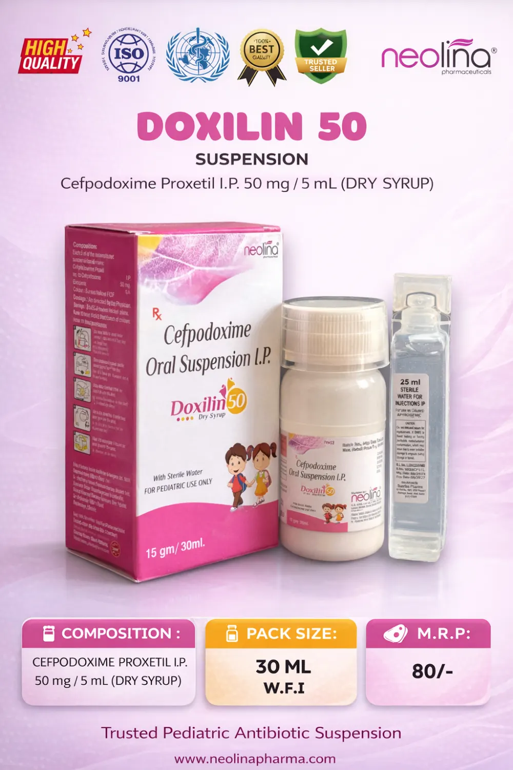 DOXILIN 50 D/S pack