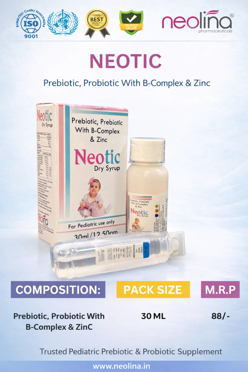 LZYME DROPS pack