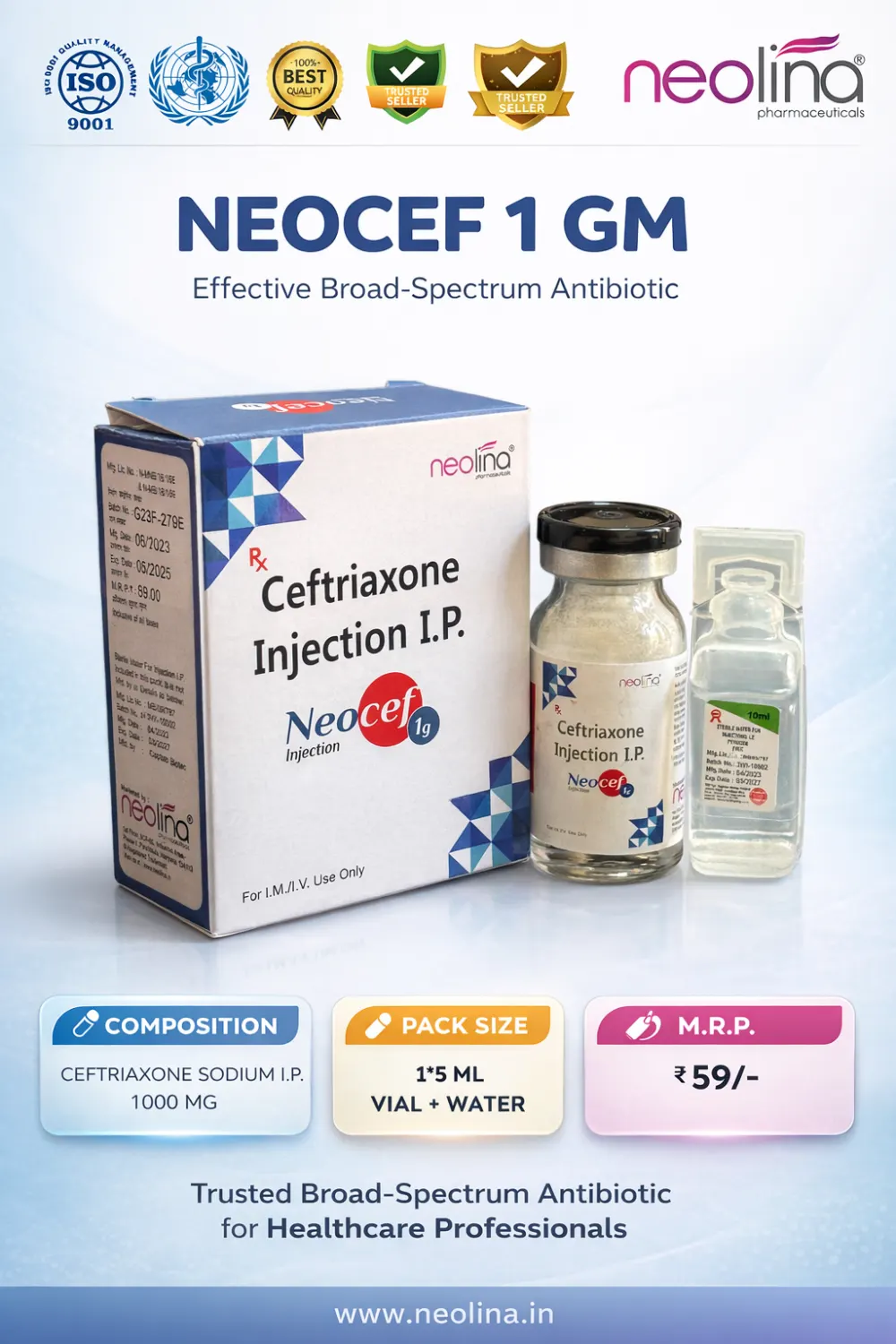 NEOCEF pack
