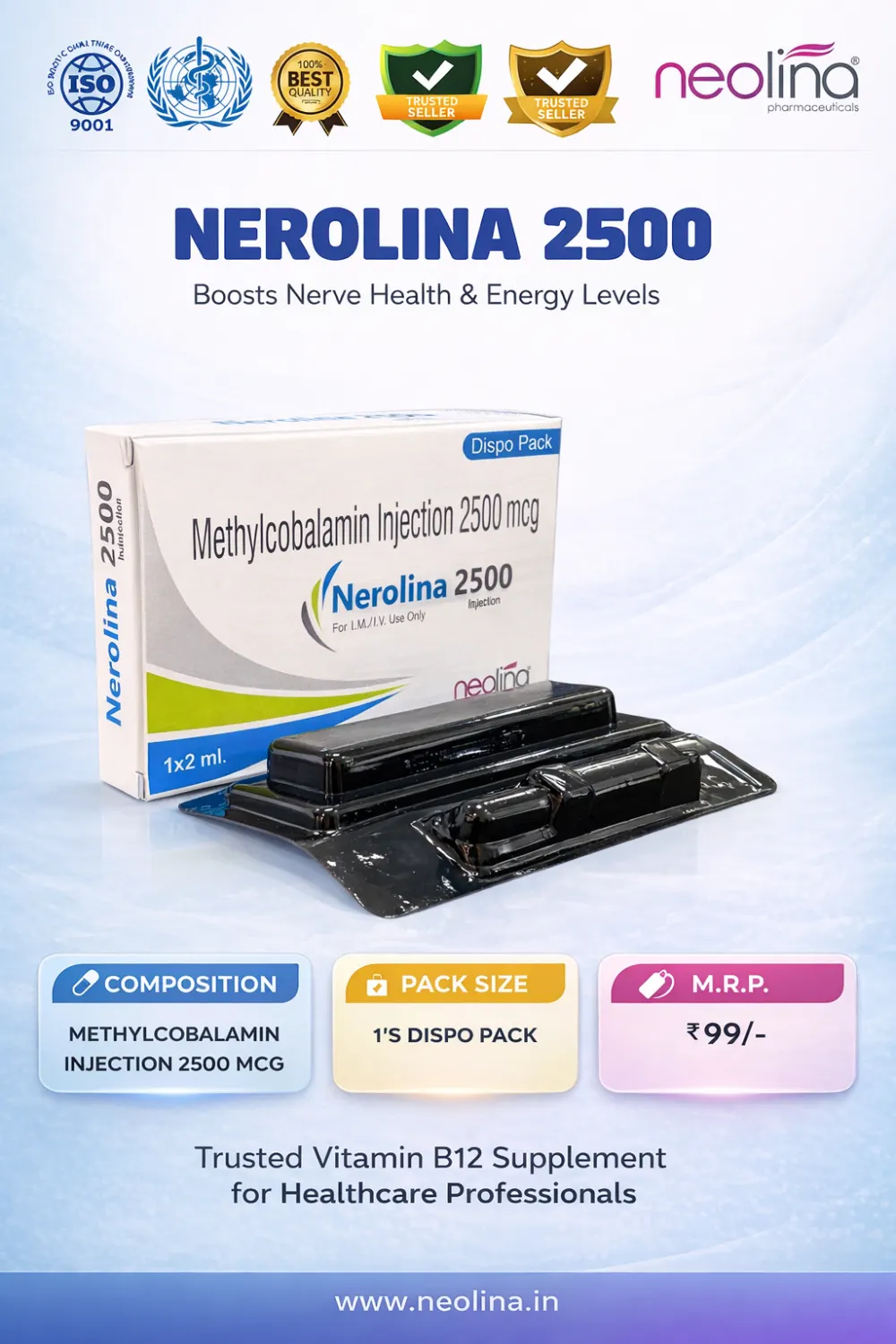 NEROLINA 2500 pack