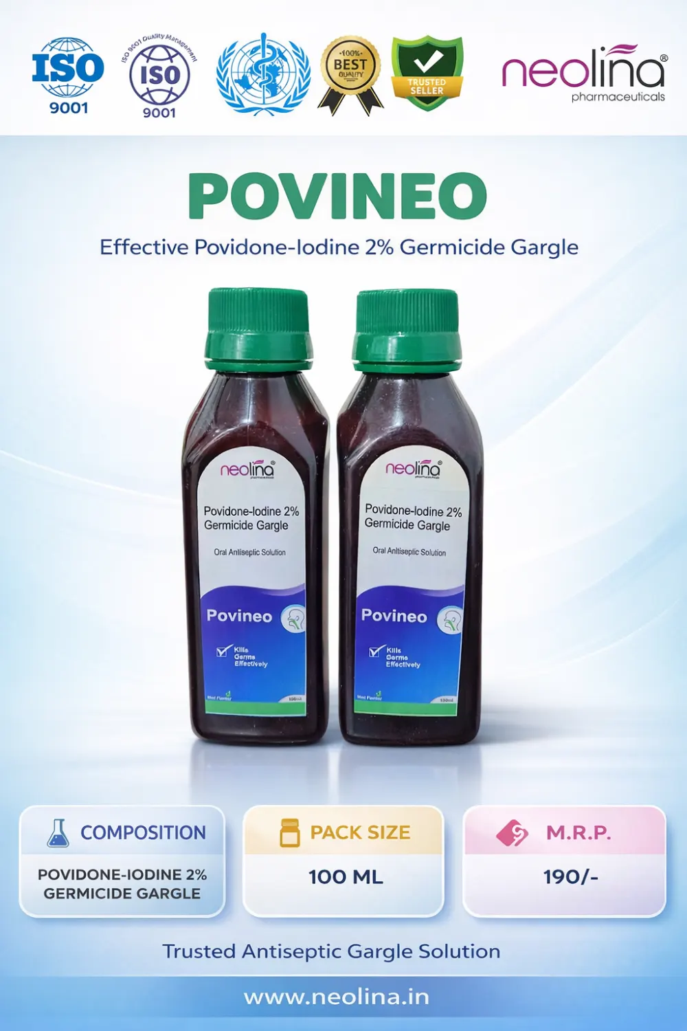 POVINEO GARGLE pack