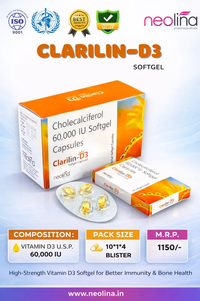 CLARILIN D3 Softgel pack