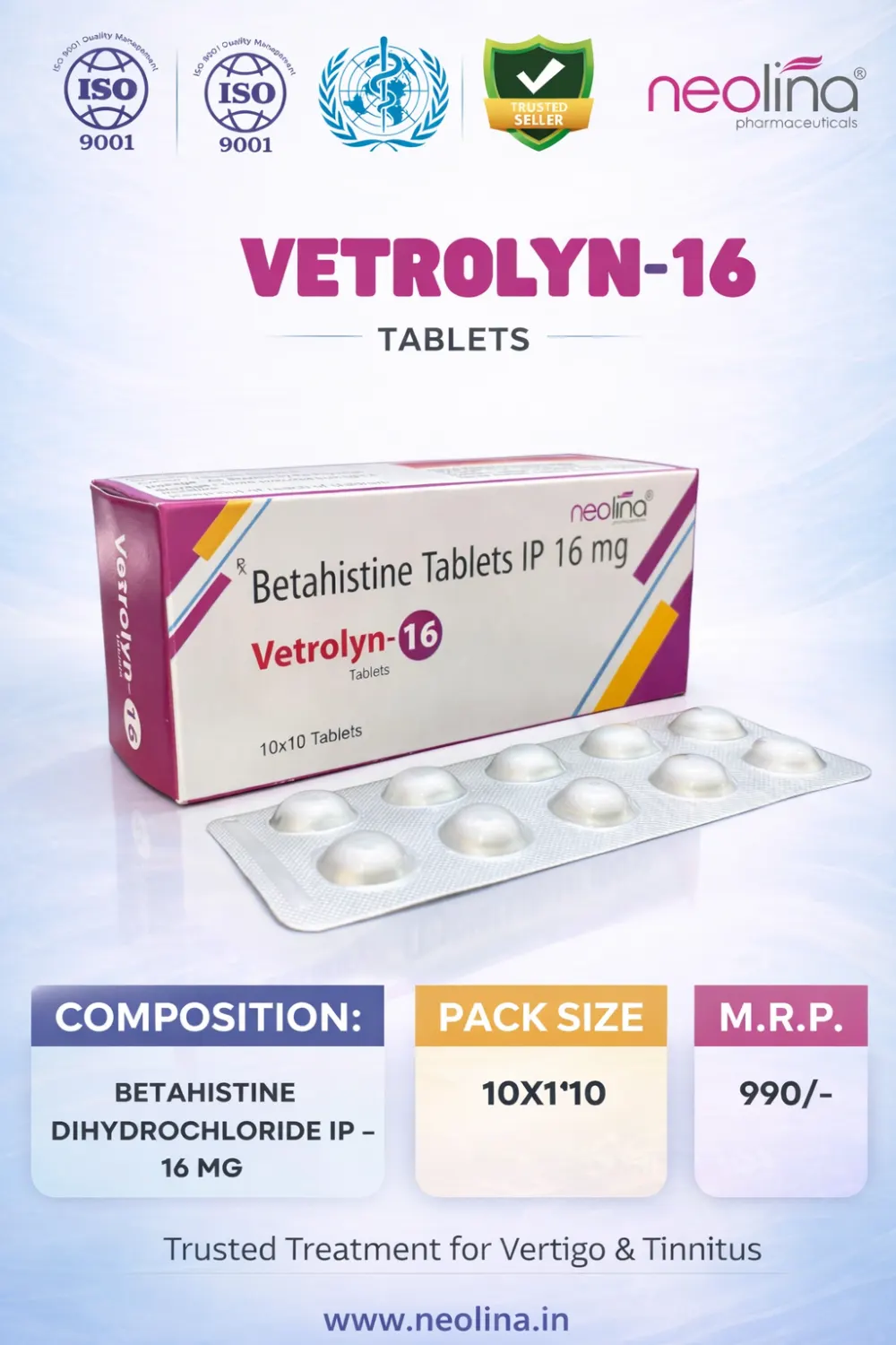 VETROLYN -16 pack