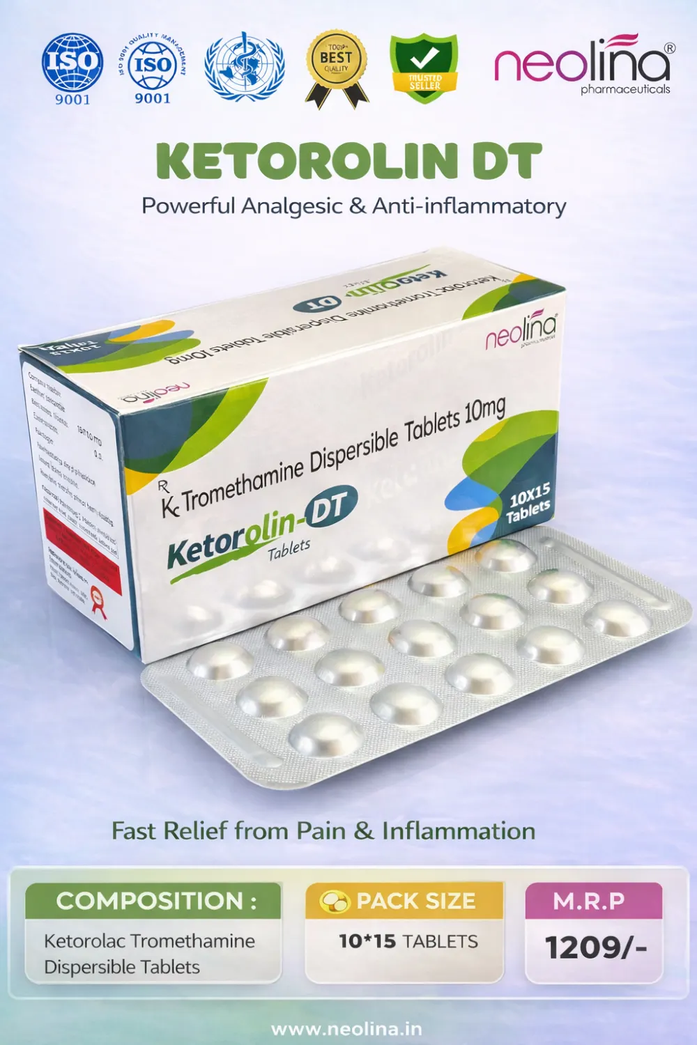 KETOROLIN-DT pack