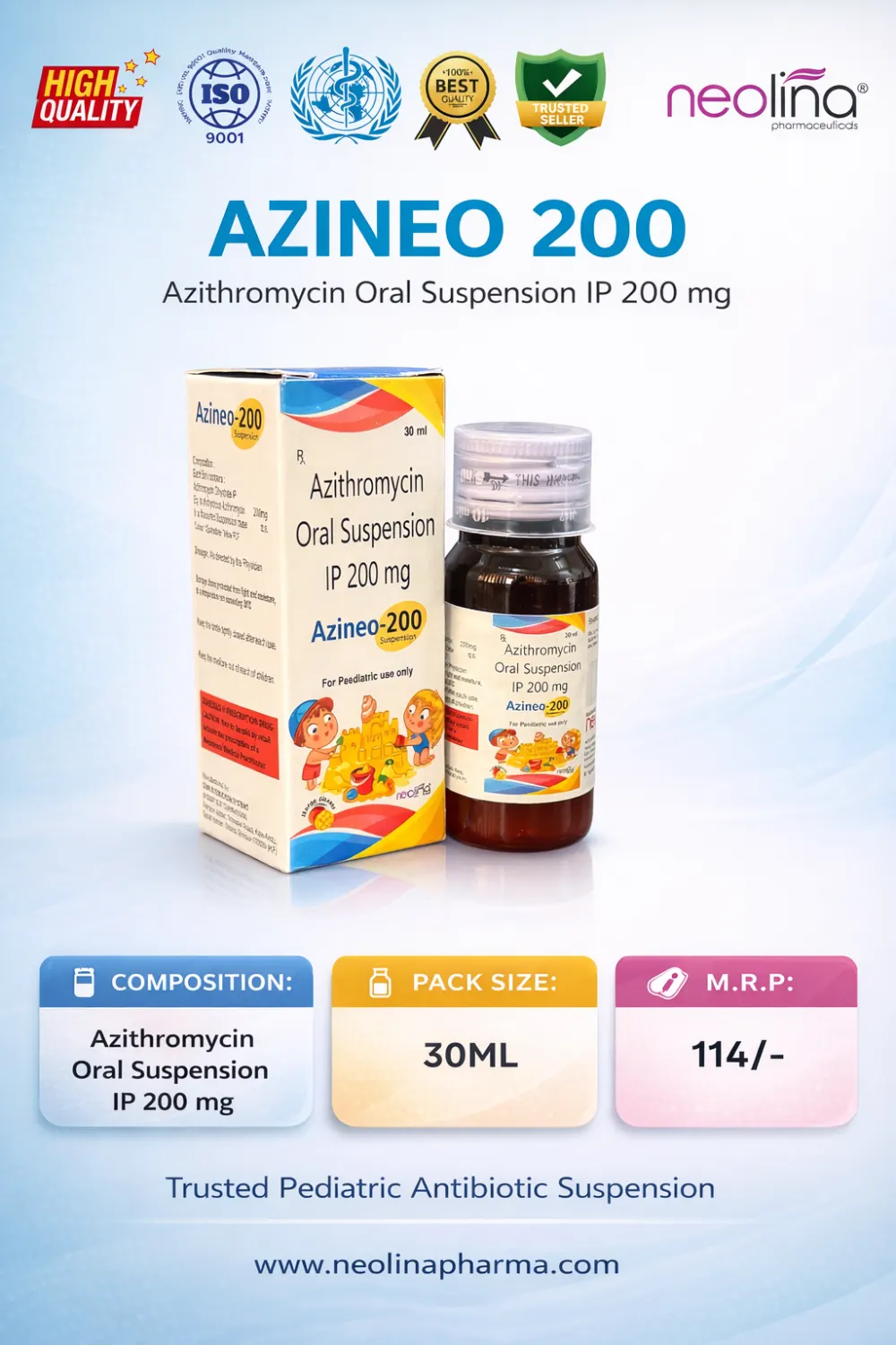 AZINEO - 200 pack