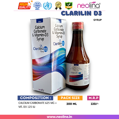 CLARILIN D3 SYRUPS